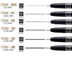 ZIG MANGAKA Fine Liners Set of 6 - CNM1001